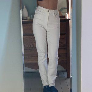 Madewell perfect vintage crop jean